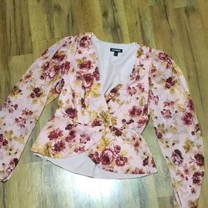 Express | Beautiful Pink and Gold Women’s Blouse | Sz S